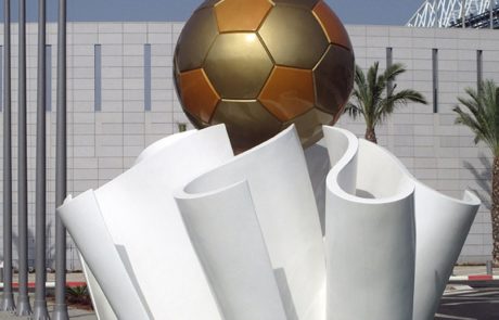 Football Club sculpture