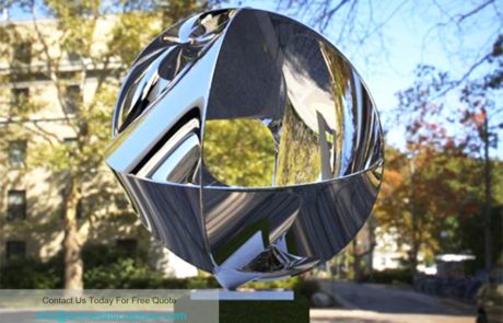 Metal 3d art sculptures