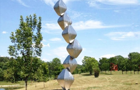 Stainless steel art sculptures garden