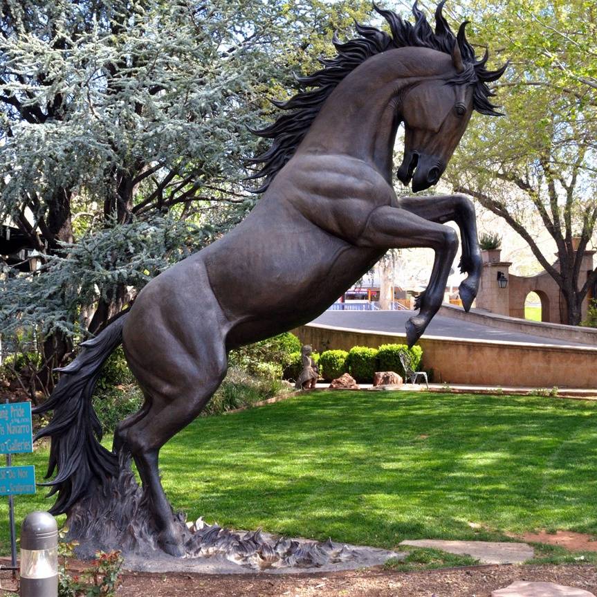 bronze horse sculpture (3)