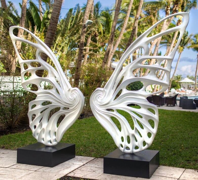 Art Metal Butterfly Sculpture1 (2)
