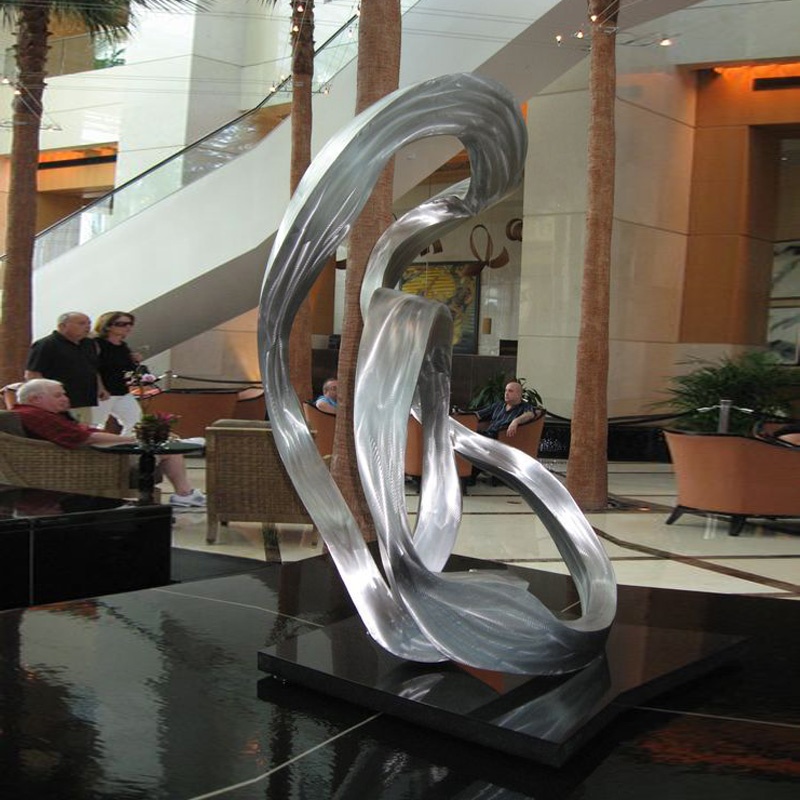 Contemporary Art Stainless Steel Commercial Sculpture 
