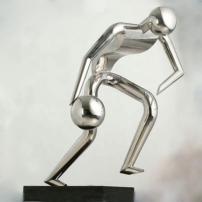 Garden Art Metal Sculpture Stainless Steel Hoopster Sculpture 