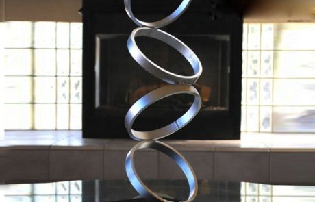 Home Sculpture Decor Stainless Steel Decorative Sculpture