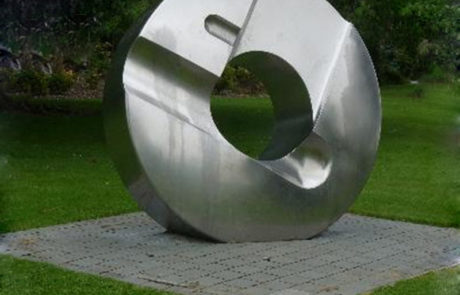 Large Decorative Metal Sculpture Stainless Steel Garden Sculpture