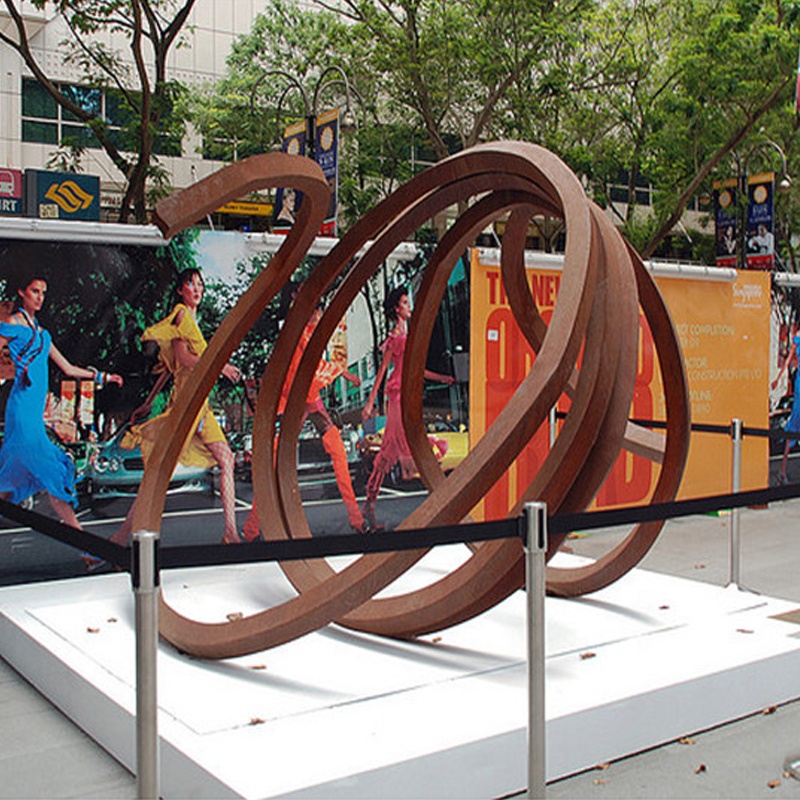 Large Outdoor Metal Garden Corten Steel Sculpture