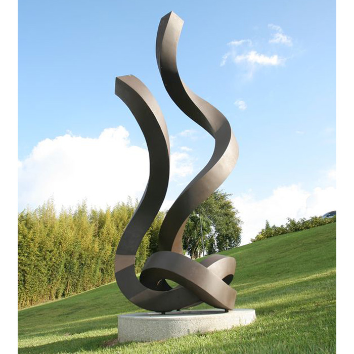 Large Outdoor Stainless Steel Ethereal Sculpture 