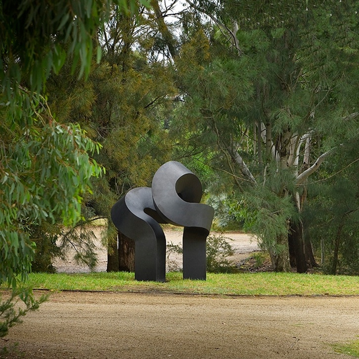 Large Stainless Steel Modern Abstract Garden Sculpture