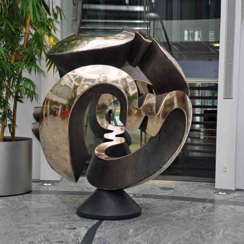 Large Stainless Steel Modern Abstract Public Art Sculpture