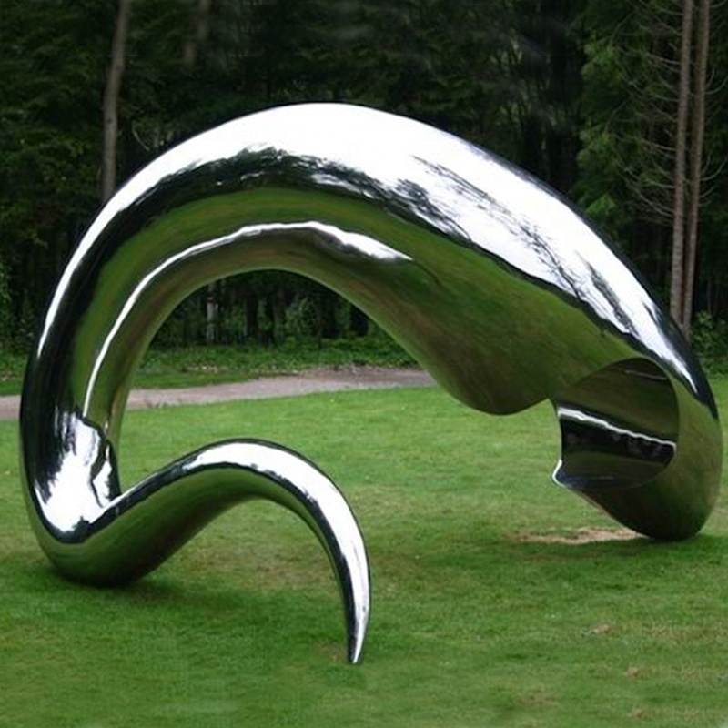 Luxury Decoration Outdoor Stainless Steel Sculpture 