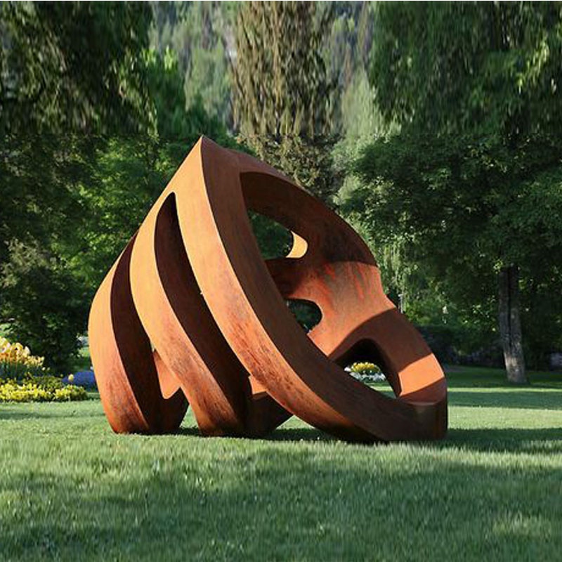 Outdoor Steel Decoration Garden sculpture Giardino Corten