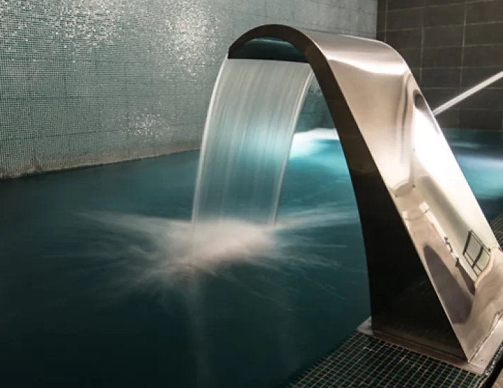 Stainless Steel Pool Fountain