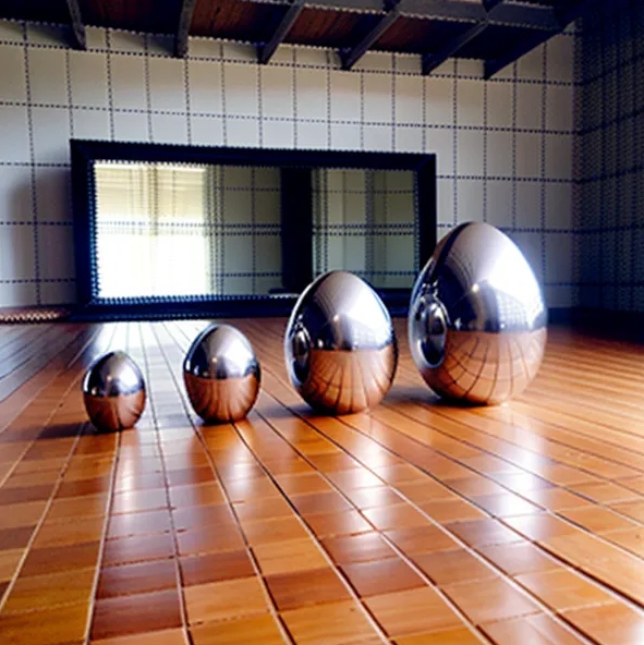 interior egg sculpture