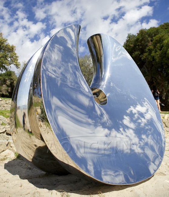 mirror Sculpture by the Sea