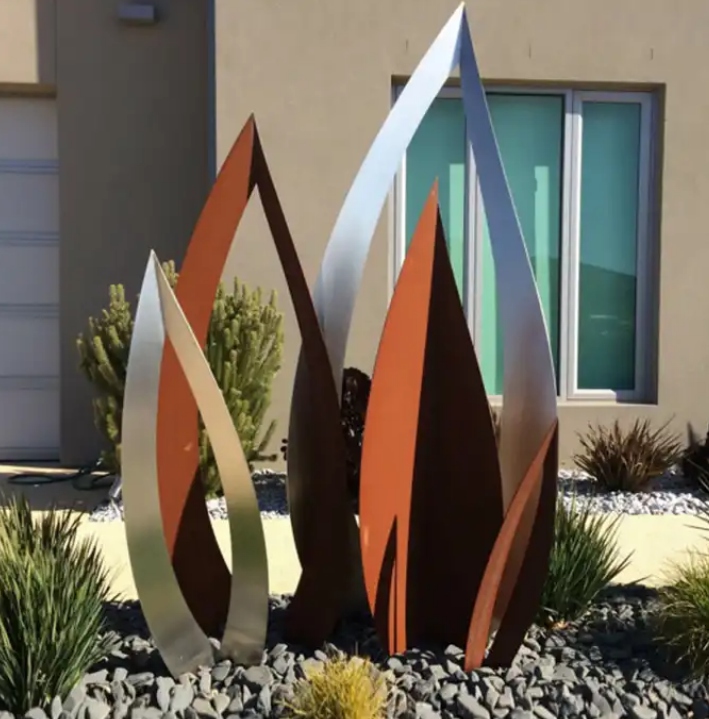 outdoor metal garden art sculpture