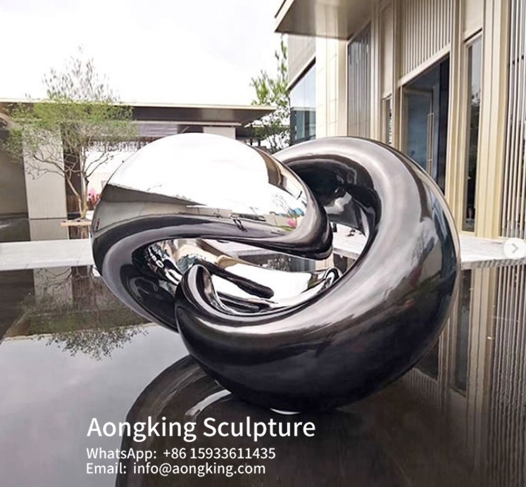 large modern outdoor sculpture