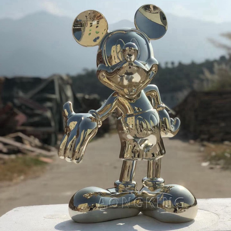 metal Mickey Mouse sculptures for sale