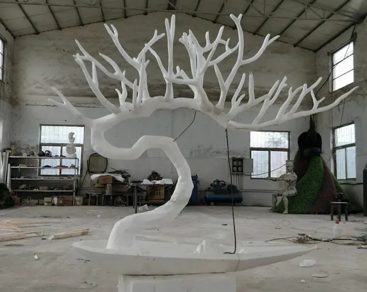 stainless steel tree sculpture (1)