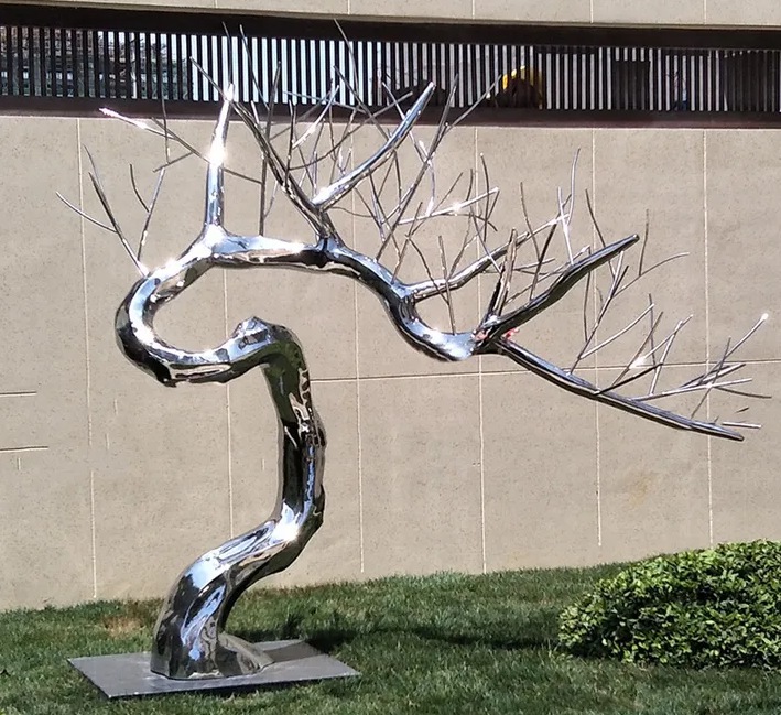 stainless steel tree sculpture (3)
