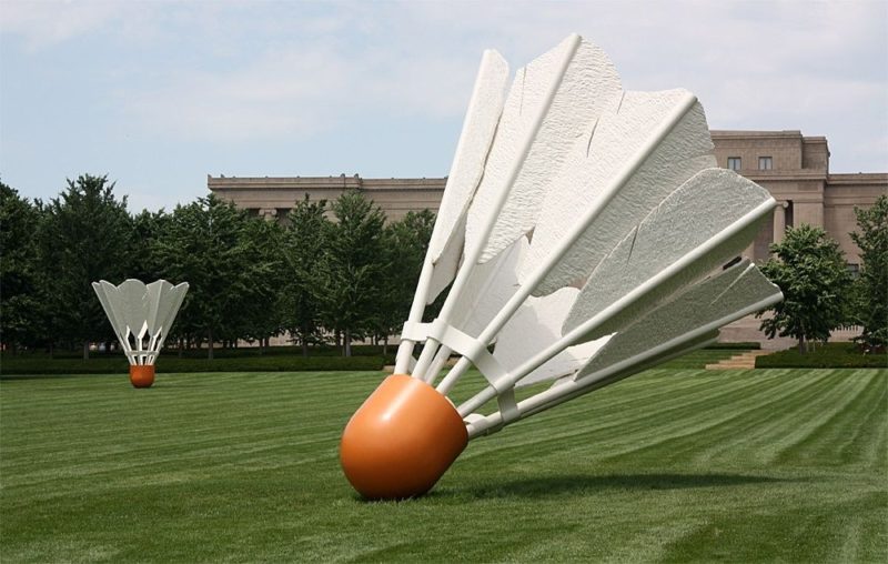 badminton sculpture | Art Metal Sculpture badminton sculpture