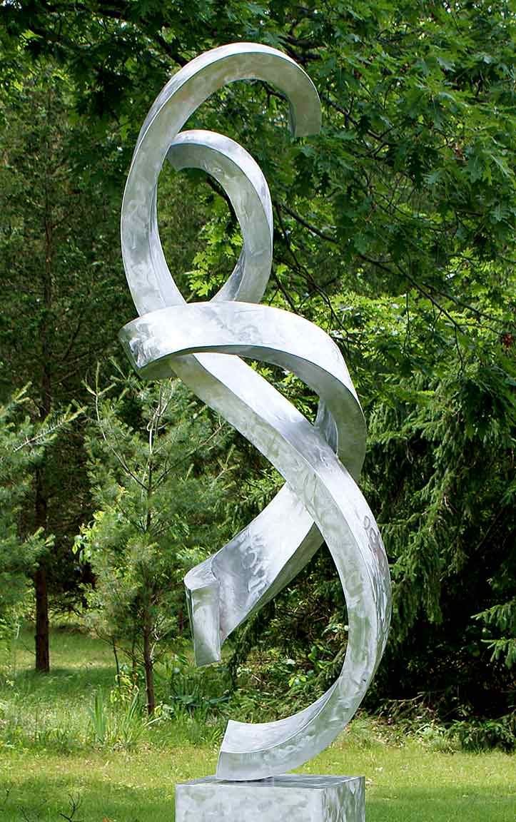 abstract metal art sculptures (3)