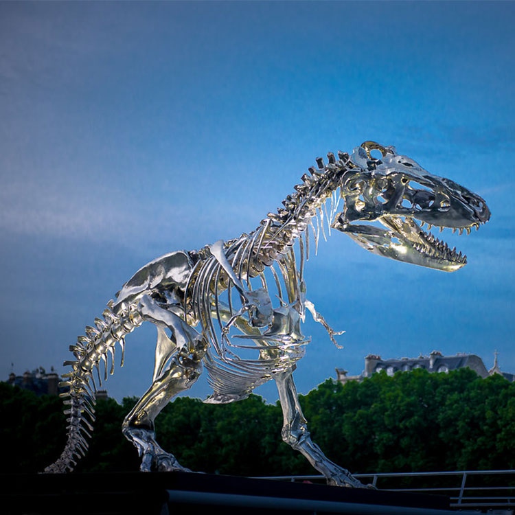 large metal dinosaur yard art (1)