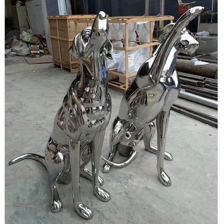 metal dog statue (2)