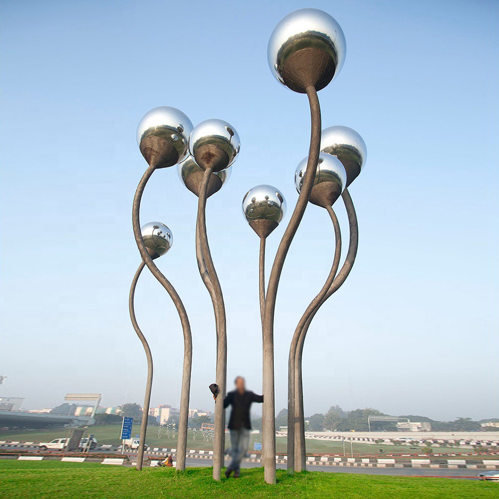metal lawn sculptures