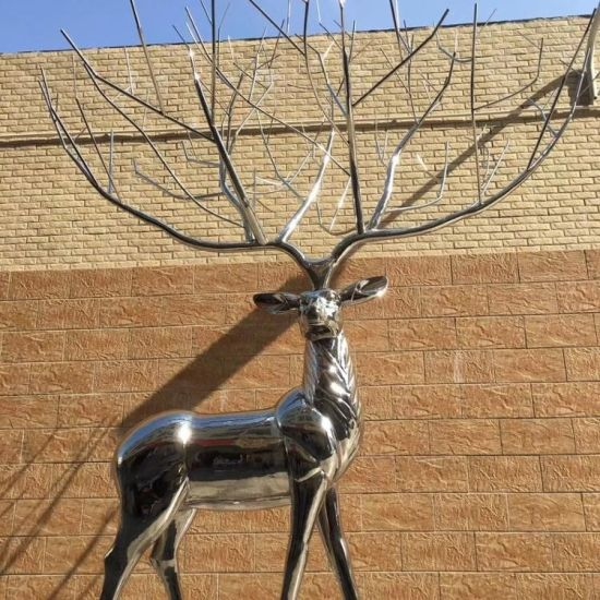 metal deer statue (4)