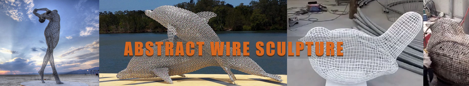 Abstract Wire Sculpture