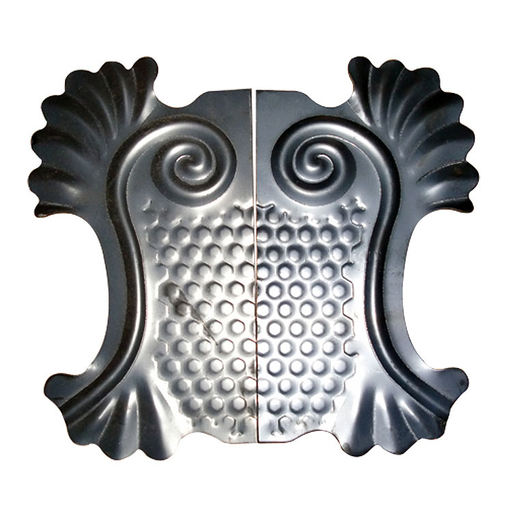 Wrought Iron gate plate