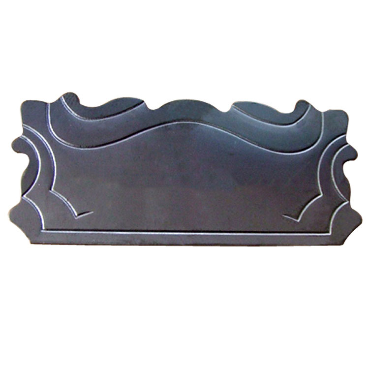 Wrought Iron gate plate
