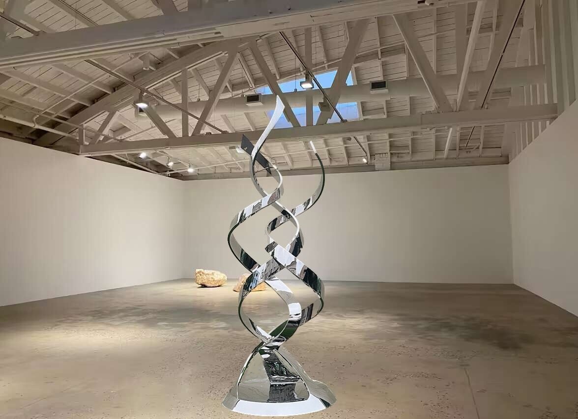 gallery large ribbon sculpture