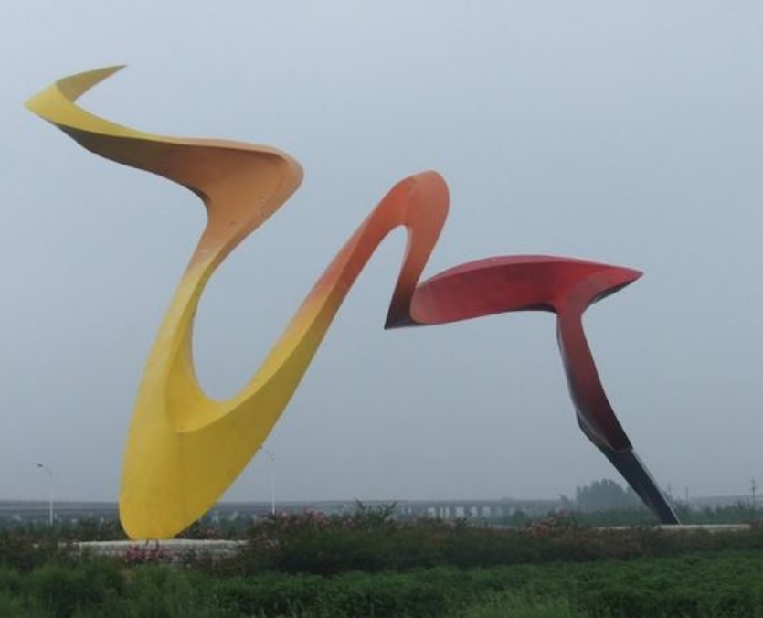 landscape modern metal garden sculptures