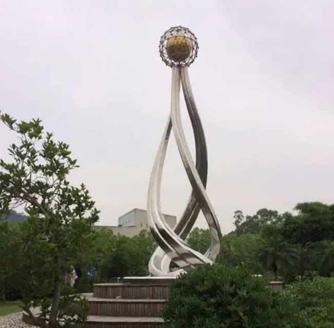 city stainless steel landscape (2)