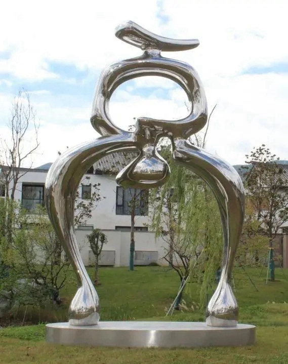 figure abstract stainless steel
