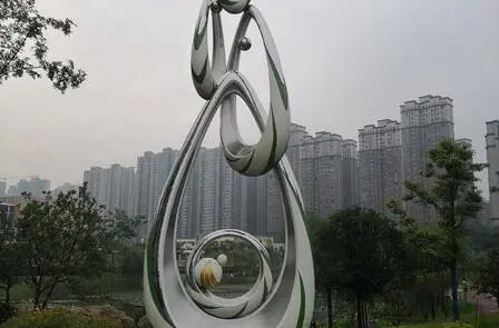 new design water drop sculpture