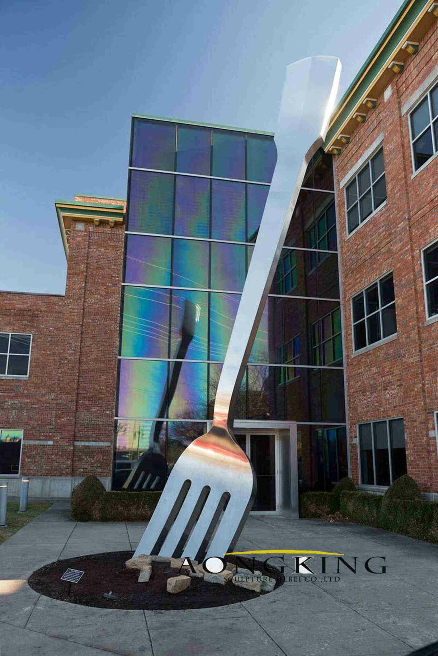 Largest Fork sculpture 