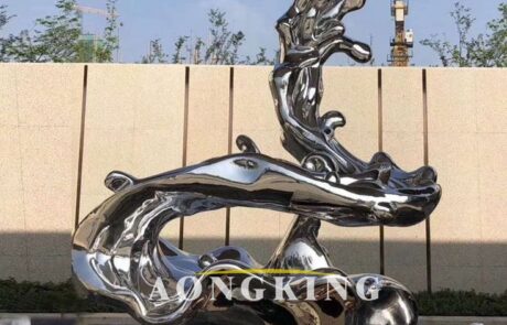 Spray custom metal sculpture