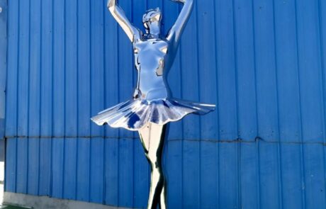 high polish dancer sculpture