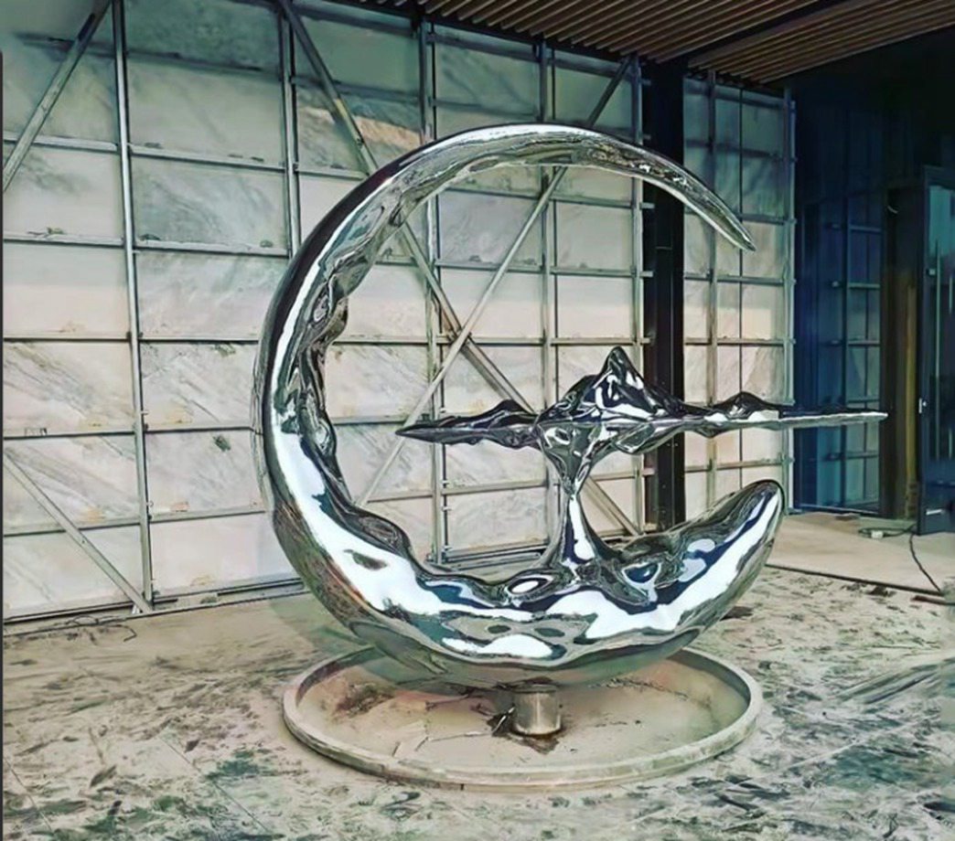 steel sculpture Art for Life