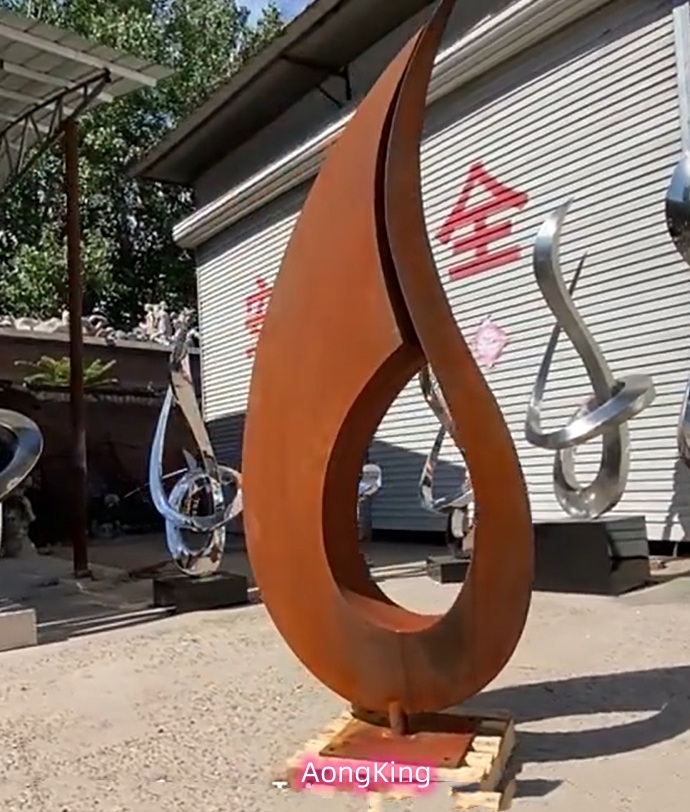 corten steel supplier sculpture