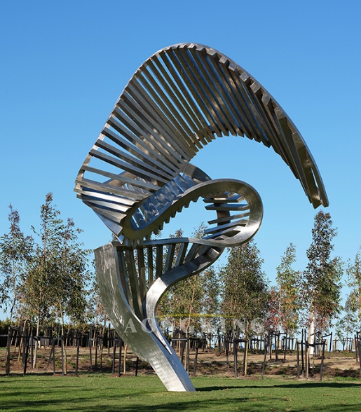 stainless steel DNA sculptures