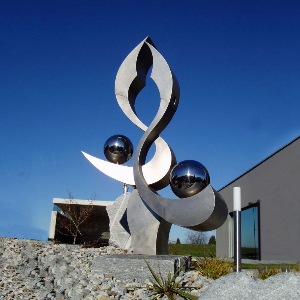 Heavy industry design metal yard ornaments sculpture