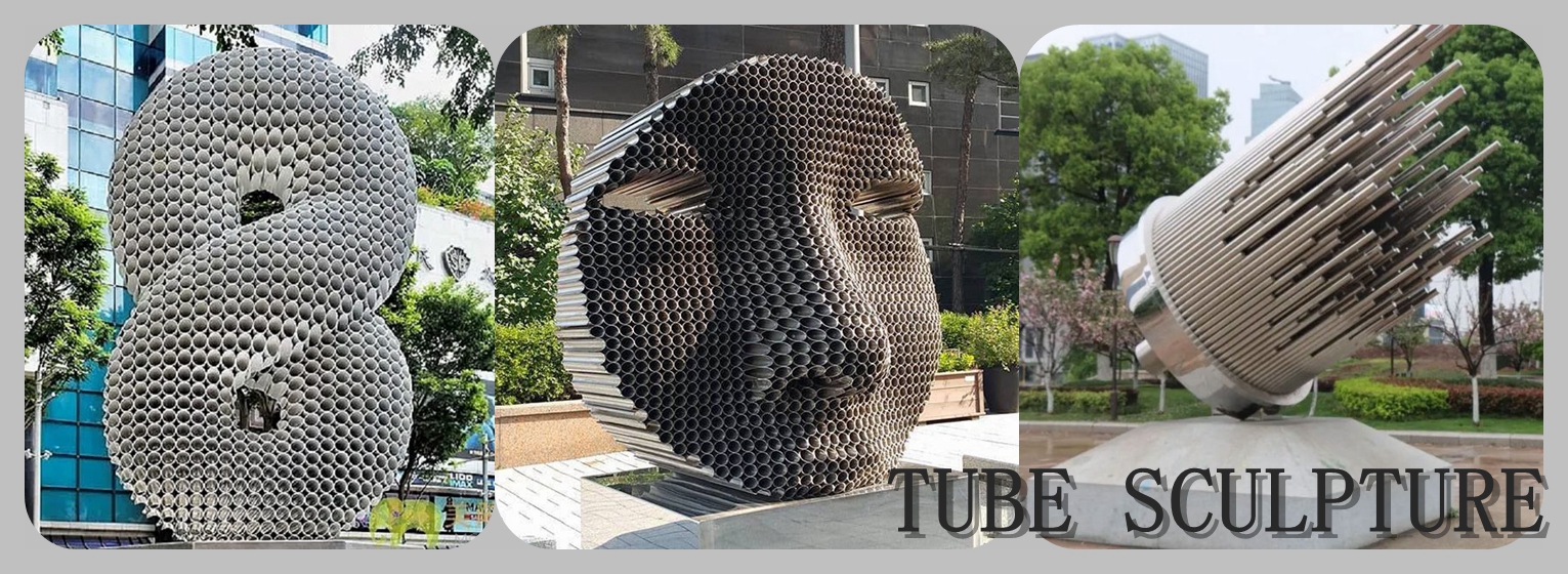 Stainless Steel Tube Sculpture