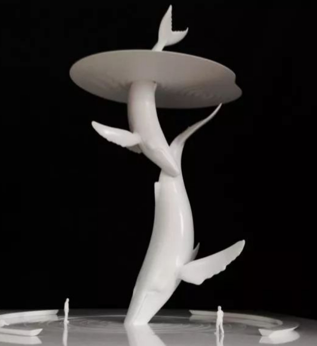 whale 3D print model