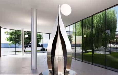 'Power of Vitality' pointy sculpture