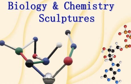 Biology and Chemistry Themed Sculptures