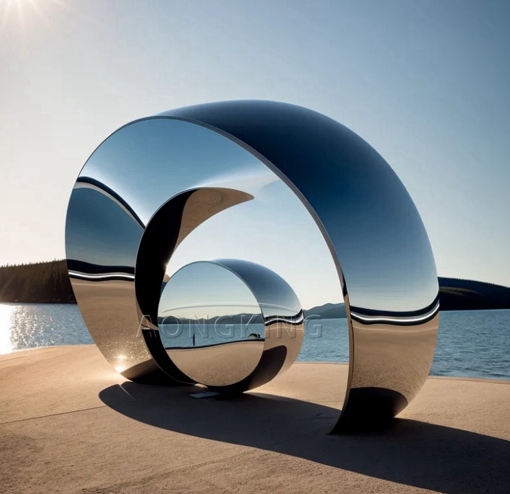 ‘Dilated Pupil' sight sculpture seaside