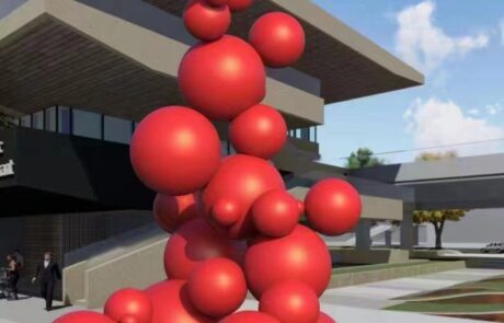 ‘Molecule’ accumulation sculpture